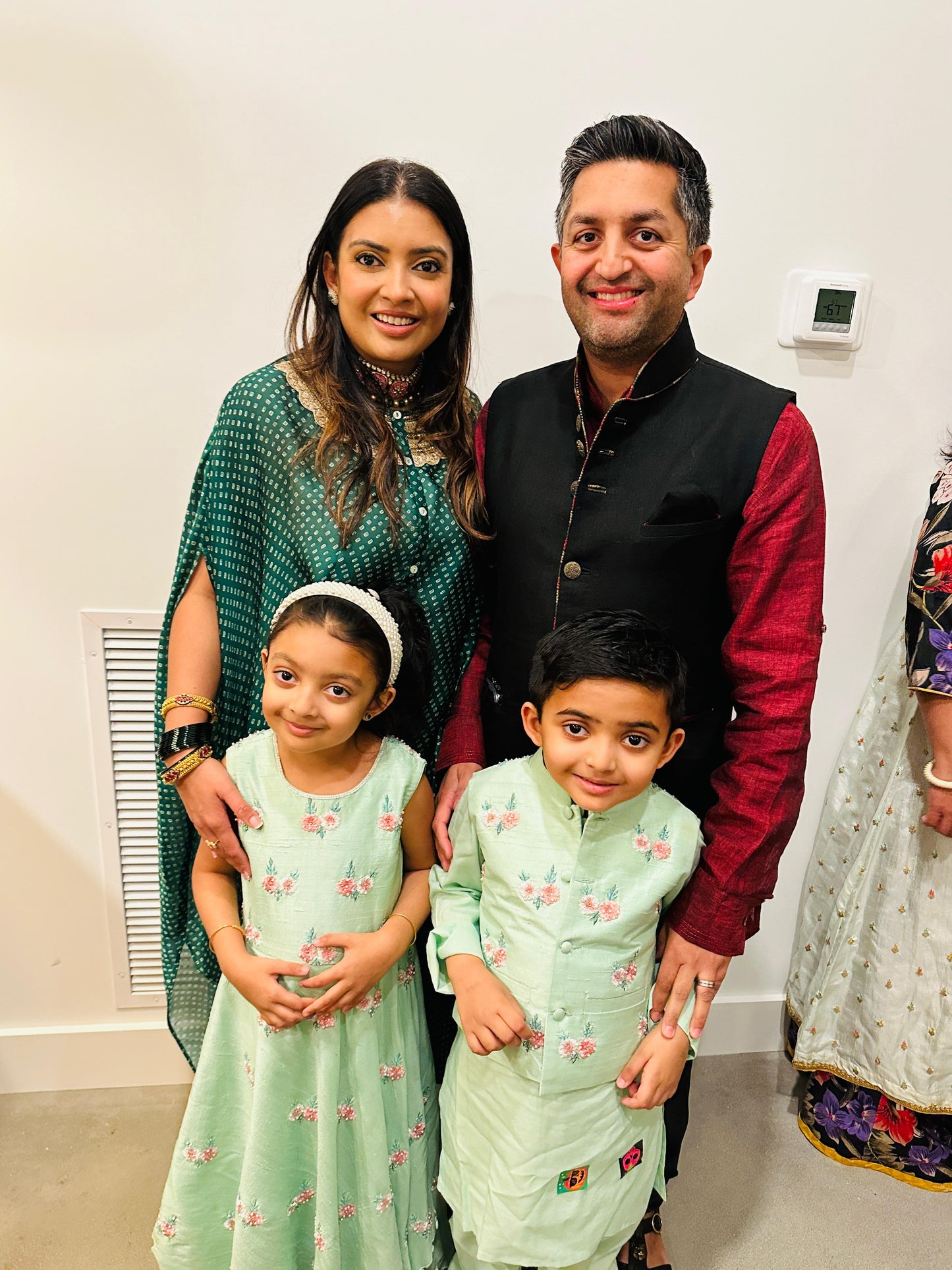 Stunning mint brother - sister matching set