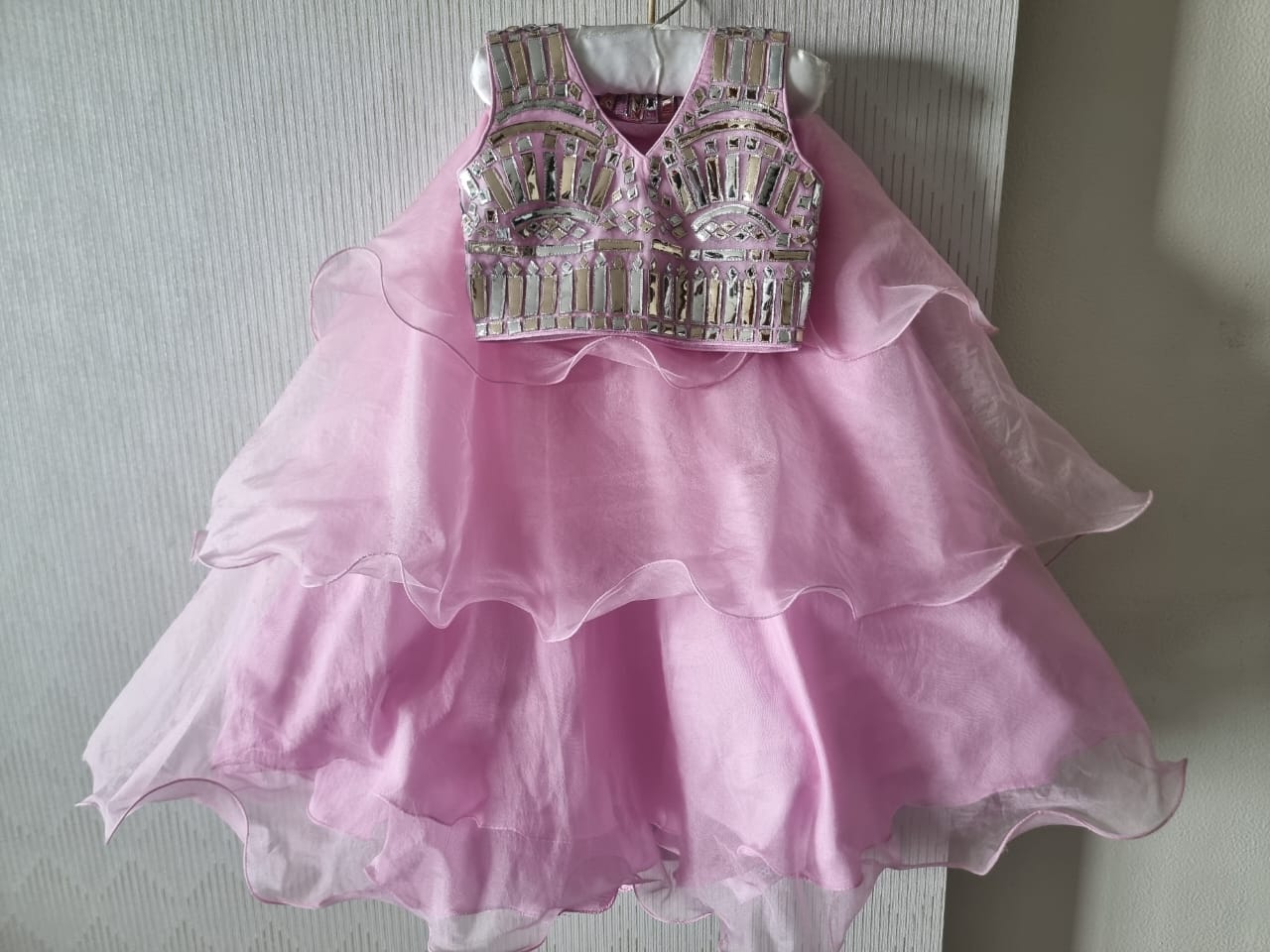 Pretty Pink Minor work lehenga set