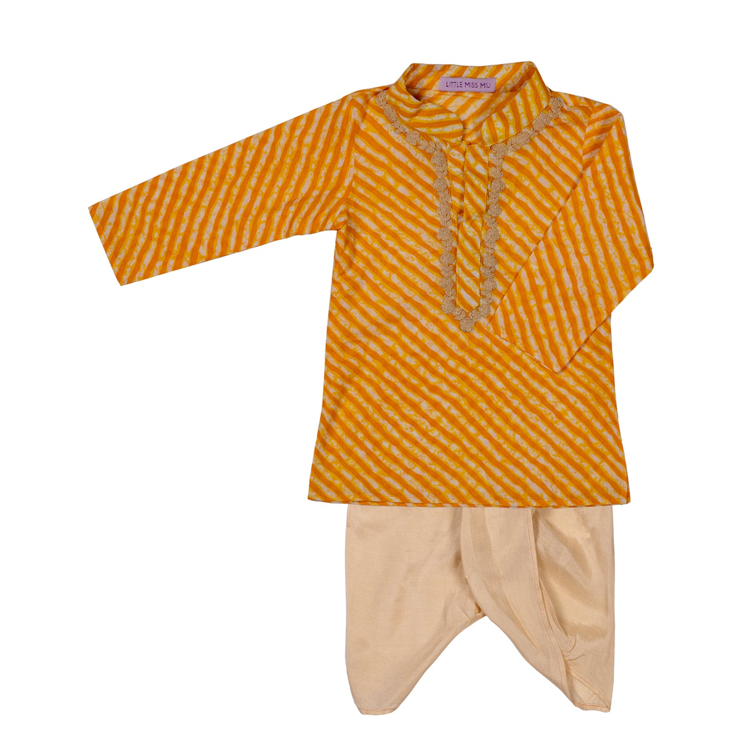 Sunshine yellow kurta set