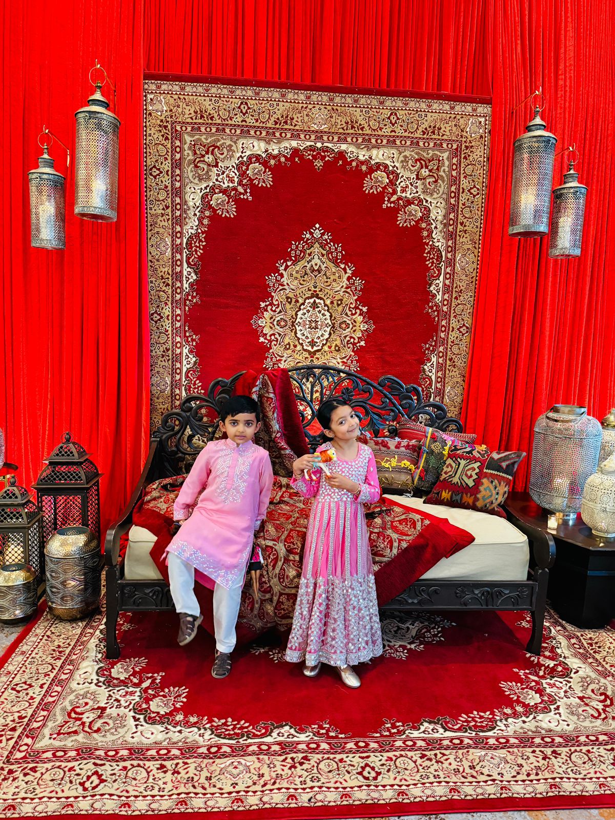 Lotus pink kurta set